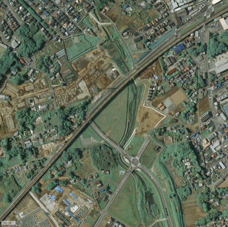 【2008年度撮影】昔のオーベルグランディオおおたかの森の場所・周辺環境