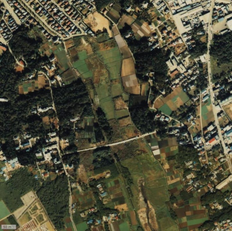 【1984~1986年度撮影】昔のオーベルグランディオおおたかの森の場所・周辺環境