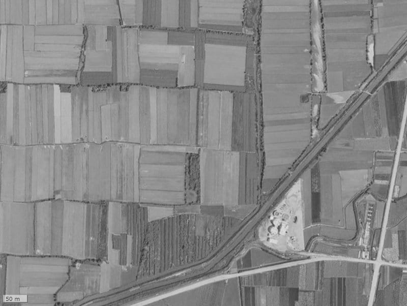 【1961～1969年度撮影】昔の白川高層住宅の場所・周辺環境