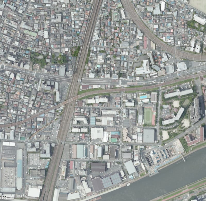 【2019年度撮影】昔のメイツ北千住の場所・周辺環境