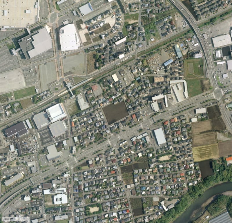 【2008年度撮影】昔のエイルマンション光の森の場所・周辺環境