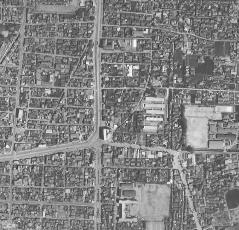 【1961～1969年度撮影】昔のグランディア持田館の場所・周辺環境