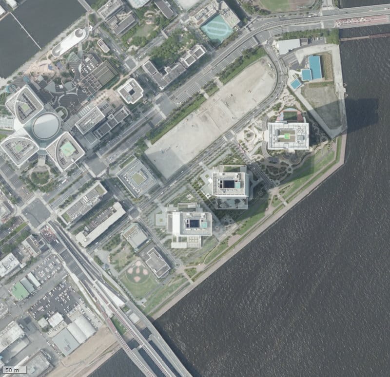 【2019年度撮影】昔のザ・パークハウス晴海タワーズの場所・周辺環境