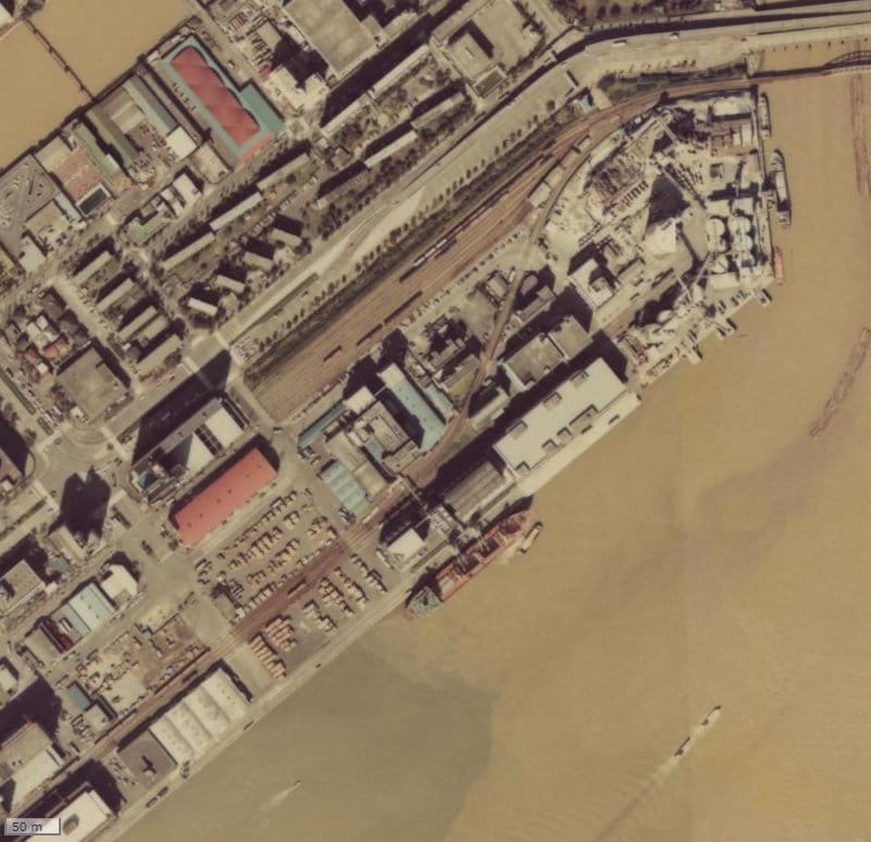 【1979~1983年度撮影】昔のザ・パークハウス晴海タワーズの場所・周辺環境