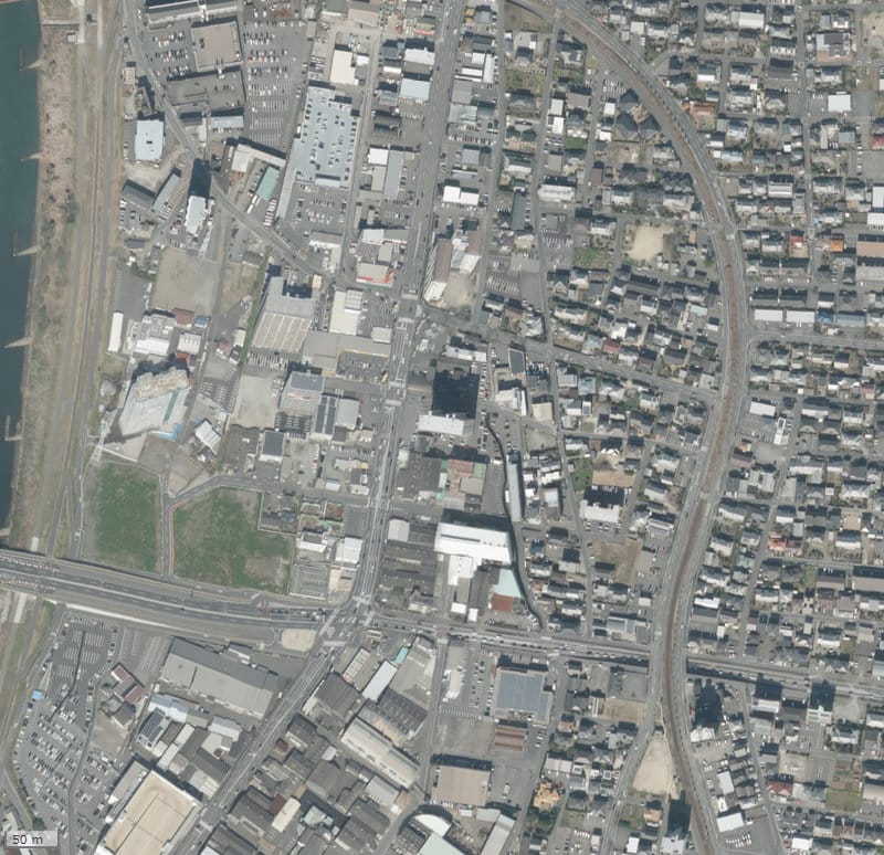 【2020年度撮影】昔のアルバガーデン セントラルコート下郡の場所・周辺環境