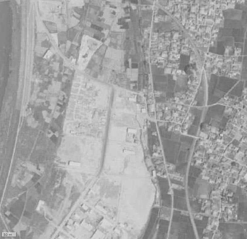 【1961~1969年度撮影】昔のアルバガーデン セントラルコート下郡の場所・周辺環境