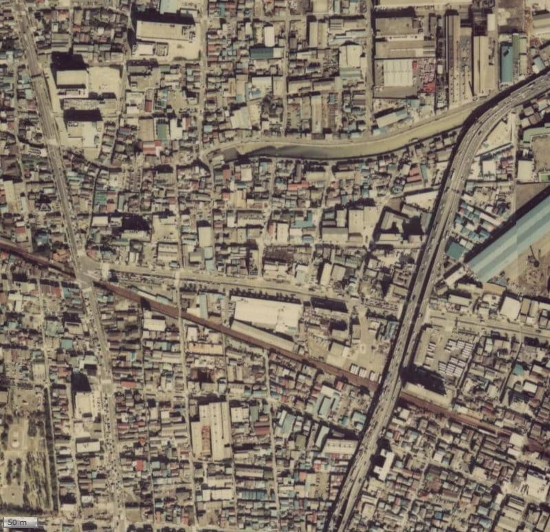 【1979～1983年度撮影】昔のトーア第2糀谷マンションの場所・周辺環境