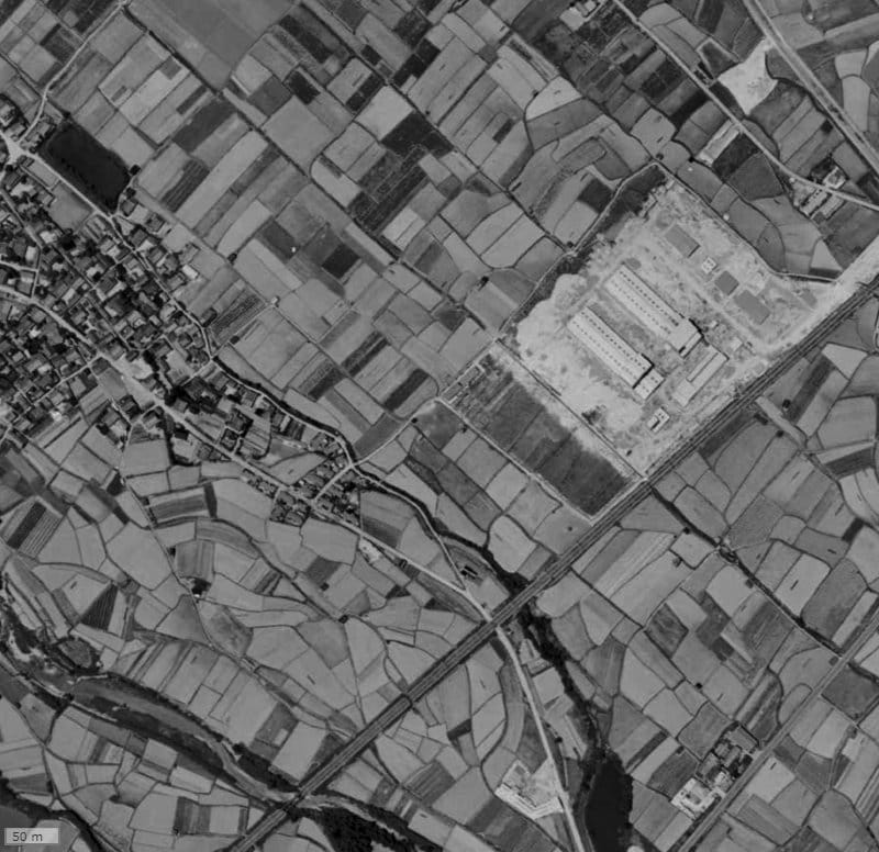 【1961～1969年度撮影】昔のトークヴィラ東岸和田の場所・周辺環境