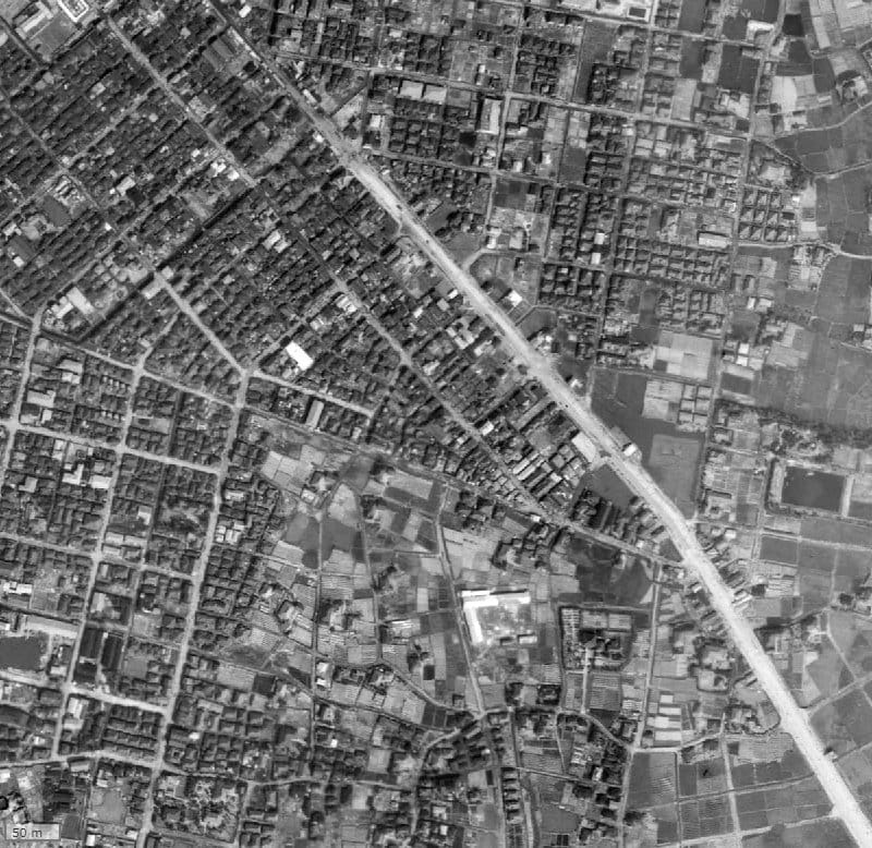 【1945~1950年度撮影】昔のクレア新小岩デジーノの場所・周辺環境