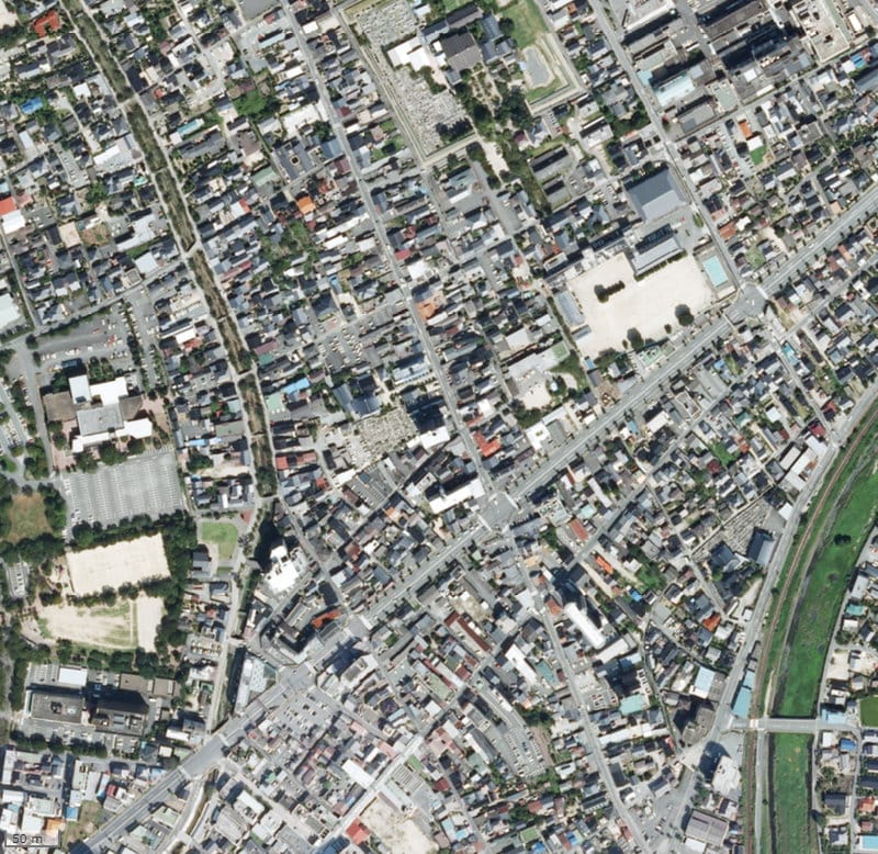 【2009年度撮影】昔のグランドパレスカナディアン竪小路の場所・周辺環境