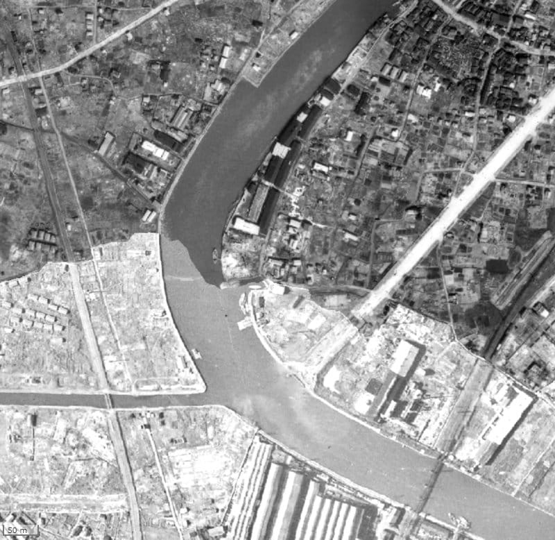 【1945～1950年度撮影】昔のシティハウス平井の場所・周辺環境