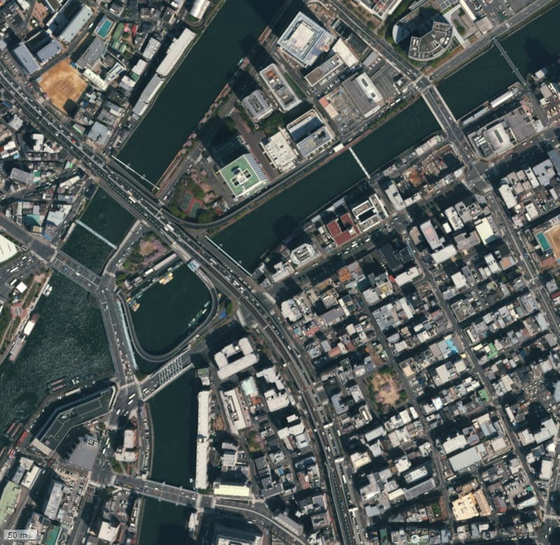 【2017年度撮影】昔のカーサ土佐堀の場所・周辺環境