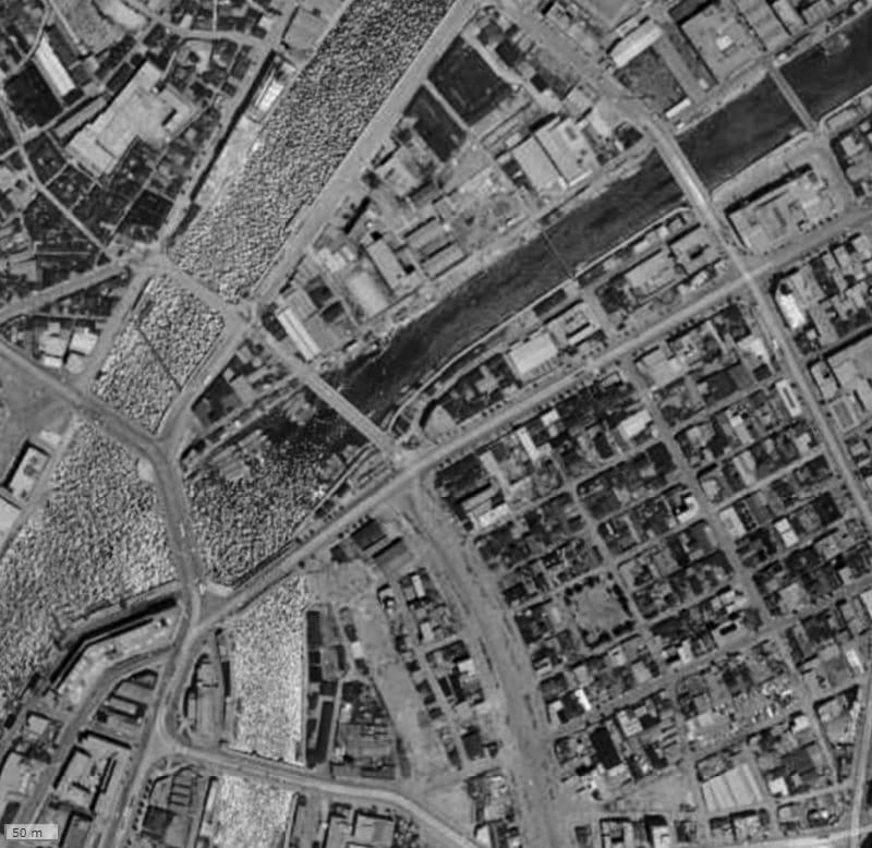 【1961~1969年度撮影】昔のカーサ土佐堀の場所・周辺環境