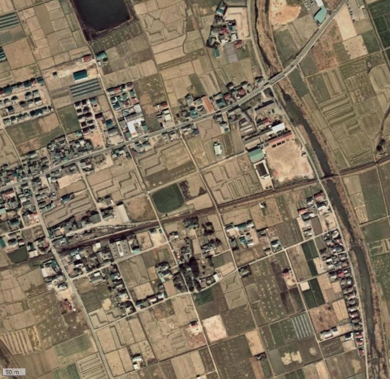 【1974~1978年度撮影】昔のスカイハイツ波多江の場所・周辺環境