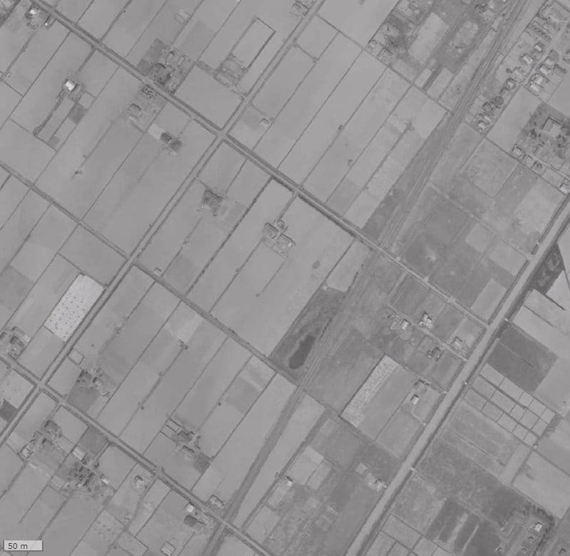 【1961~1969年度撮影】昔のパストラルハイムSタウンの場所・周辺環境