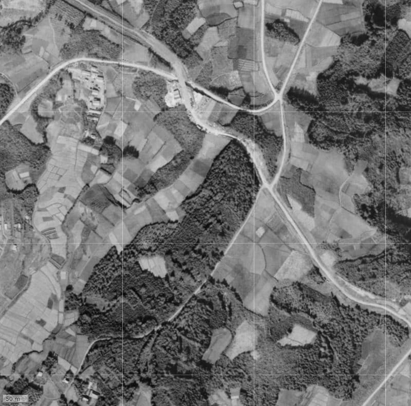 【1961～1969年度撮影】昔のソルグランデメイツ多摩境グリーンコートの場所・周辺環境