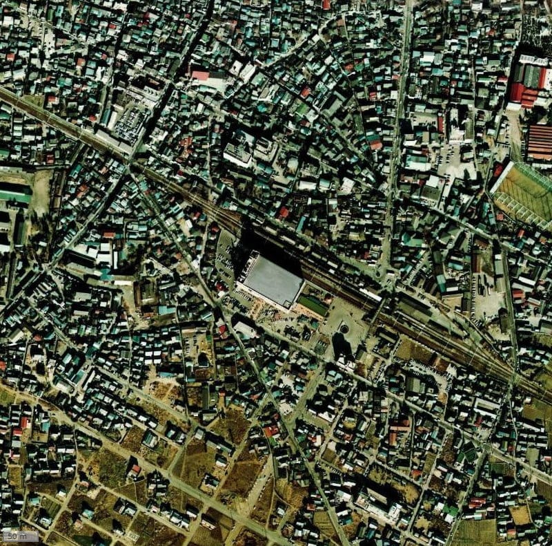 【1974～1978年度撮影】昔のポレスター本庄駅前の場所・周辺環境