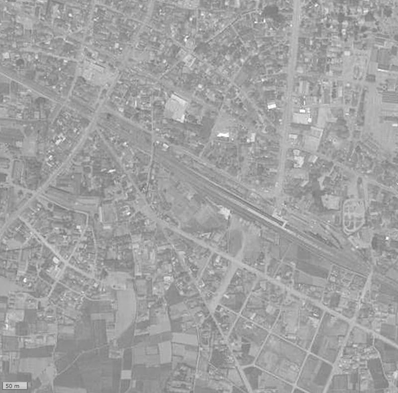 【1961～1969年度撮影】昔のポレスター本庄駅前の場所・周辺環境