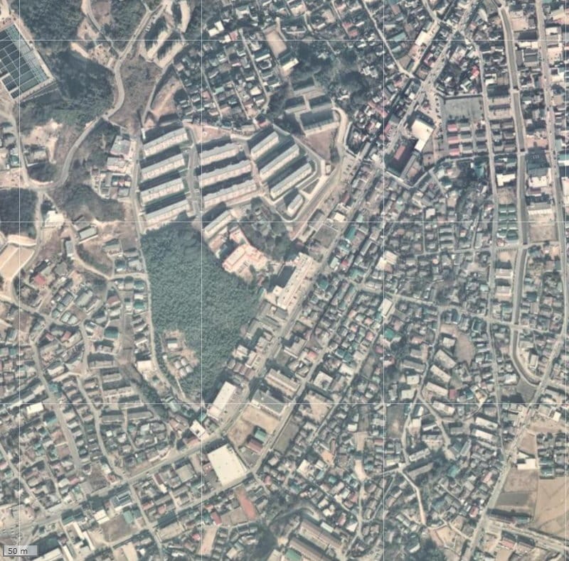 【1974～1978年度撮影】昔のグリーンマンション野間の場所・周辺環境