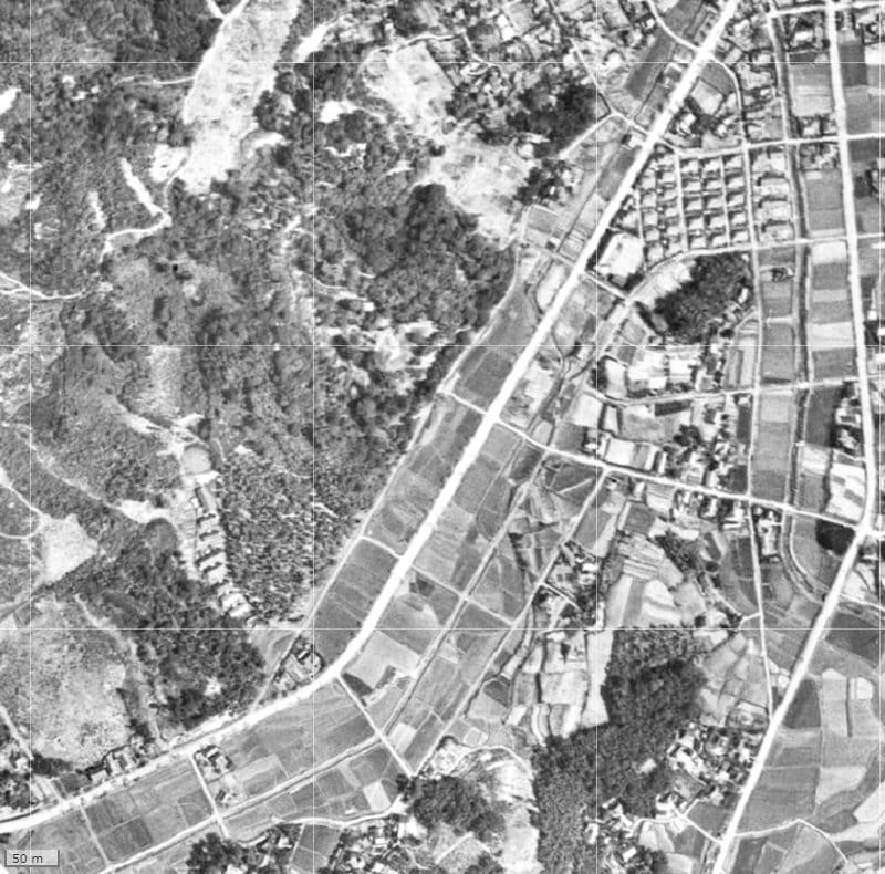 【1945～1950年度撮影】昔のグリーンマンション野間の場所・周辺環境