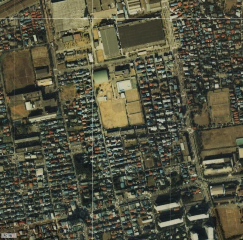 【1979～1983年度撮影】昔のオーシャンステイツ湘南平塚オリビアシティの場所・周辺環境