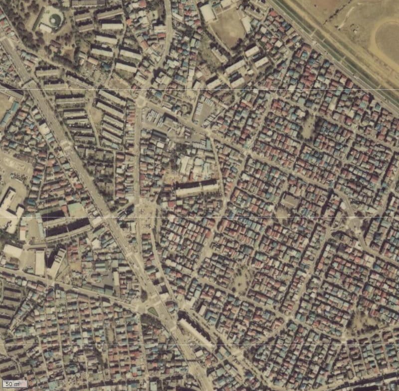 【1979~1983年度撮影】昔のクレストフォルム新川崎サウスステージの場所・周辺環境