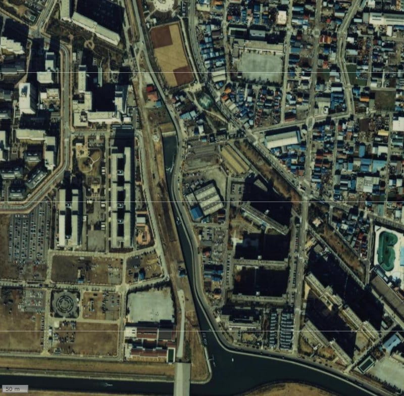 【1984~1986年度撮影】昔のリビオシティ西葛西親水公園の場所・周辺環境