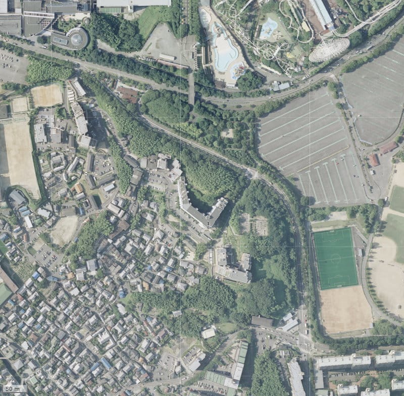 【2007年度撮影】昔のインペリアル千里万博公園の場所・周辺環境