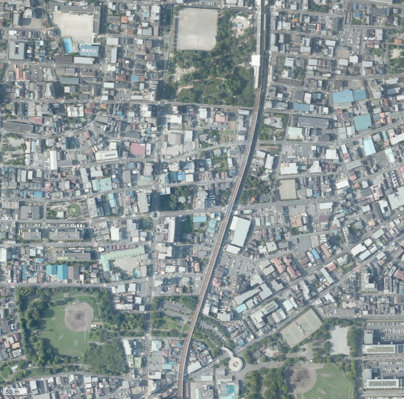 【2019年度撮影】昔のヴェレーナ東綾瀬公園の場所・周辺環境