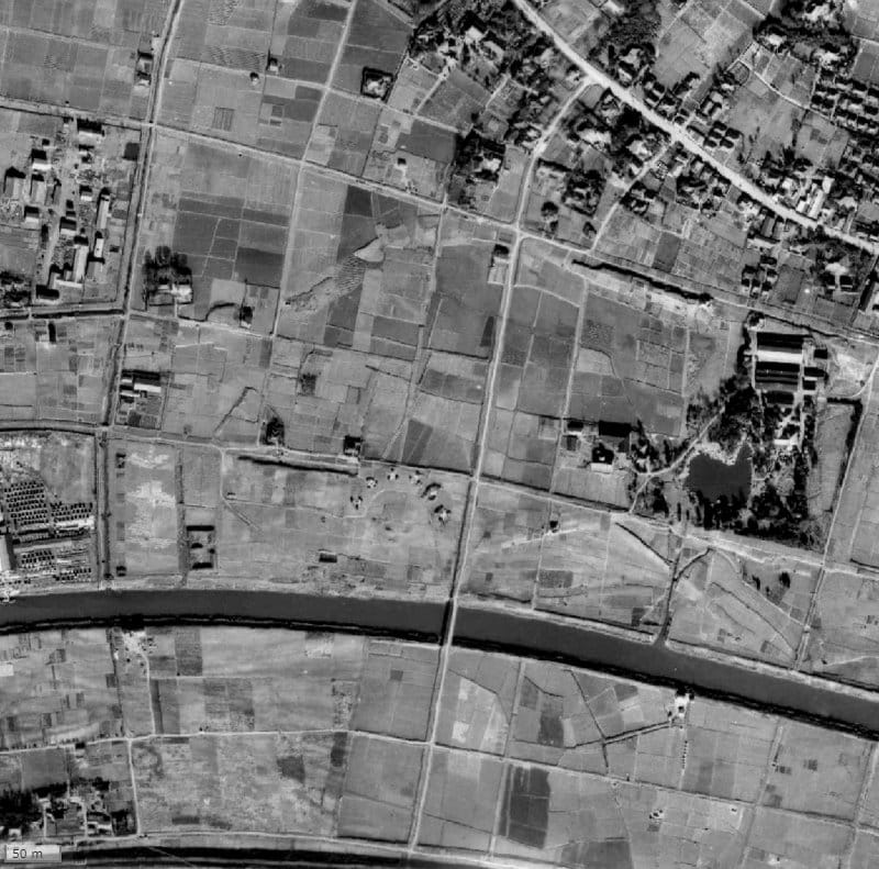 【1945~1950年度撮影】昔のガーラ・レジデンス戸田公園セントラルスクエアの場所・周辺環境