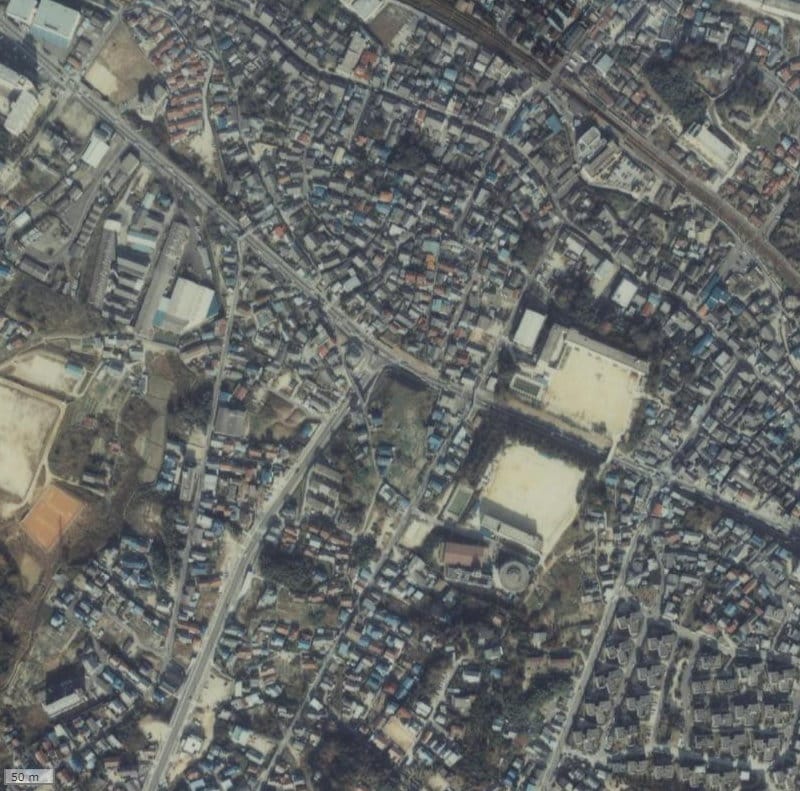 【1979～1983年度撮影】昔のバンベール有松の場所・周辺環境