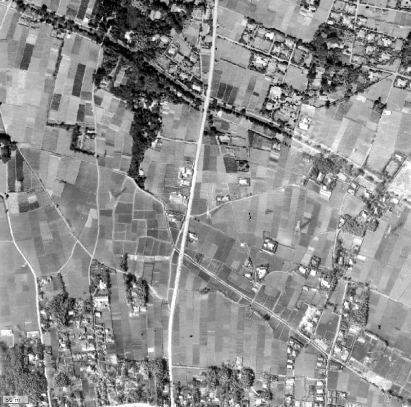 【1945~1950年度撮影】昔のエスカイア上高井戸の場所・周辺環境