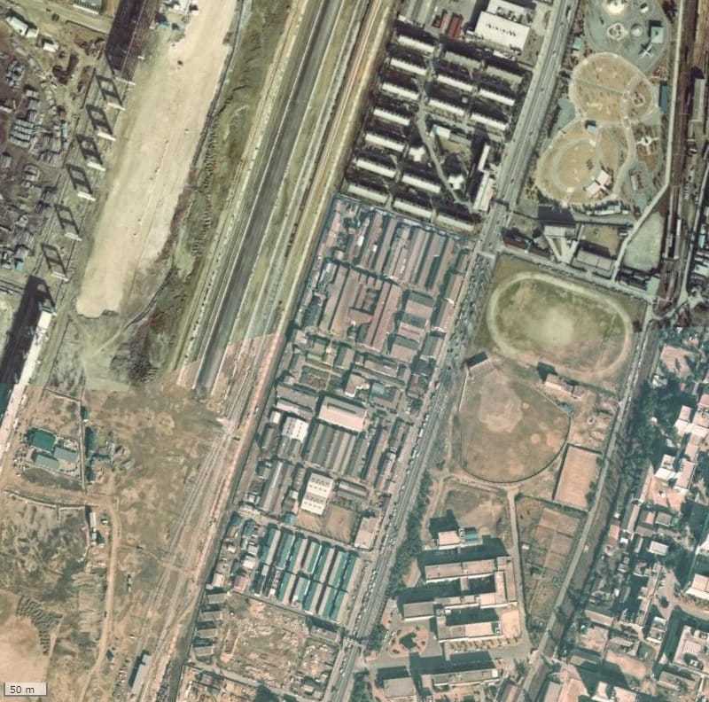 【1974～1978年度撮影】昔ののむら貝塚ガーデンシティの場所・周辺環境