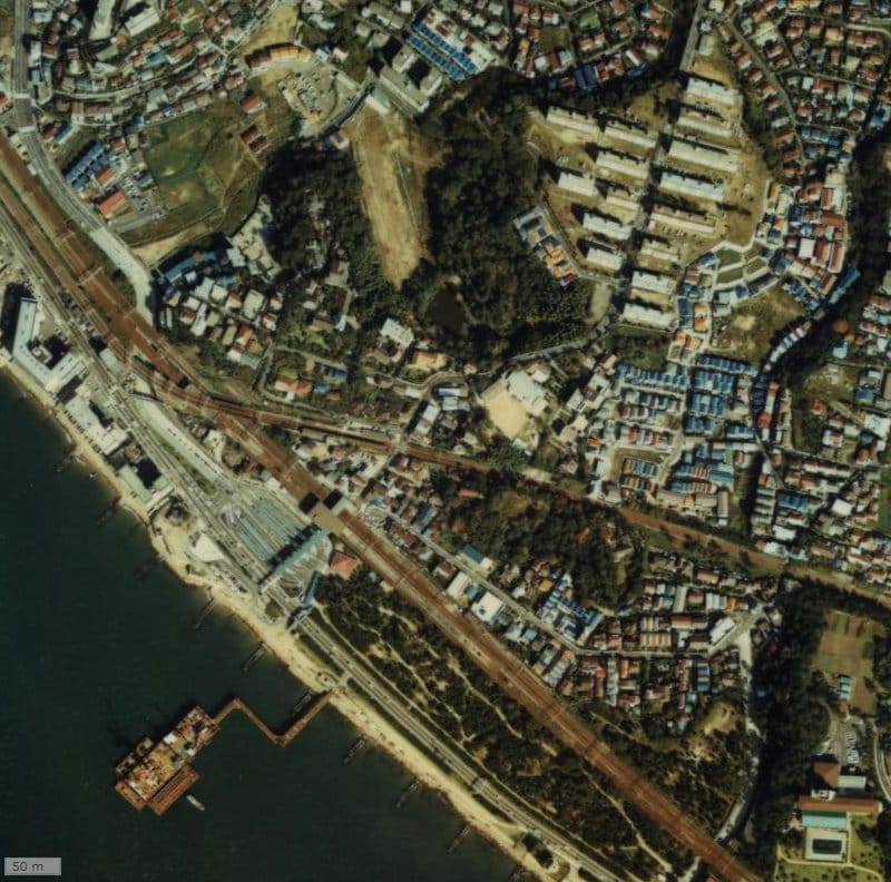 【1979~1983年度撮影】昔のディアエスタミオ舞子公園松風館の場所・周辺環境