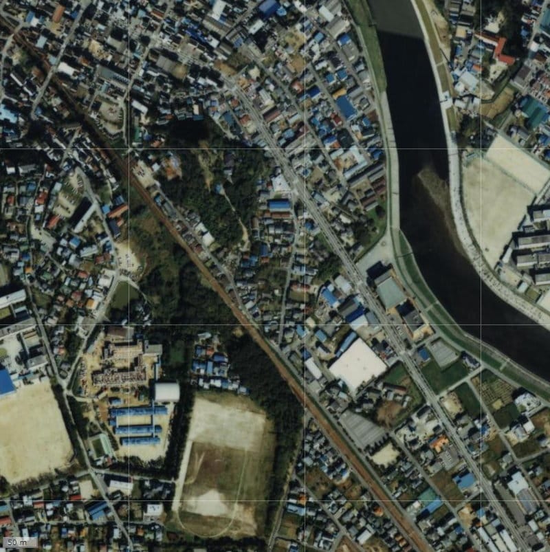 【1987~1990年度撮影】昔のミッドシティコート竜美丘の場所・周辺環境